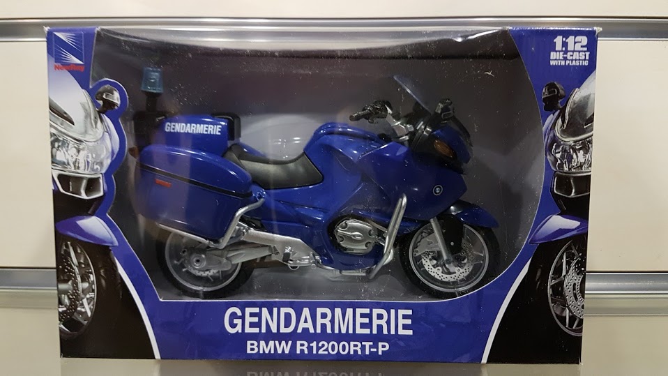 Model motocykla BMW R1200 RT-P Gendarmerie 1:12