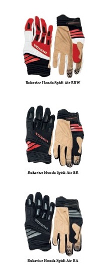 HONDA rukavice SPIDI AIR/3 Farby